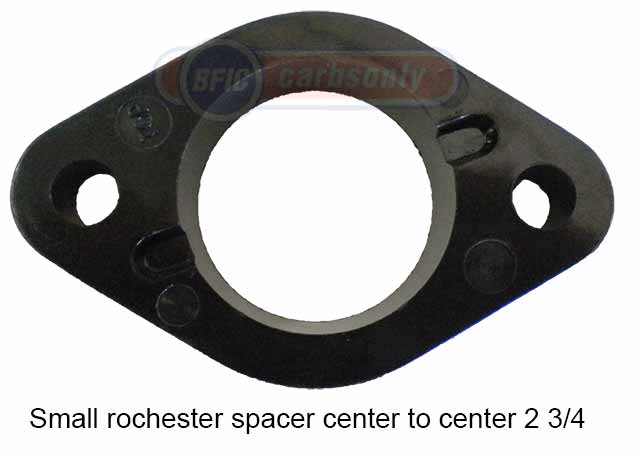 Rochester carburetor spacer for model B samll base