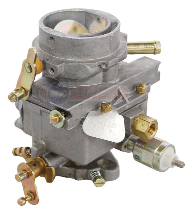 Zenith carburetor with hand choke and solenoid click to enlarge 