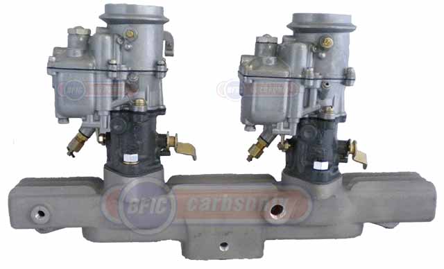 Dual Zenith carburetor with offenhouser manifold for Dodge Plymouth 